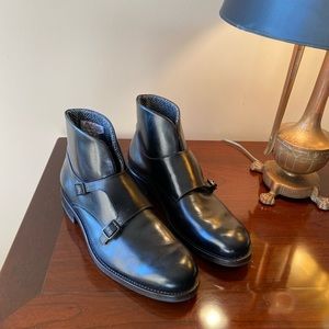 WOLVERINE 1000 MILE BOOTS DOUBLE MONK STRAP BUCKLES UNWORN Men’s Sz 12